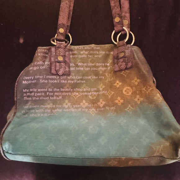 2008 Louis Vuitton & artist Richard Prince collaboration HandBag - Picture 1 of 6